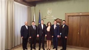 Stretnutie s predsedom NR SR a ministerkou školstva